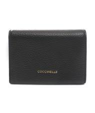 COCCINELLE MAGIE Porte-feuille en cuire Noir - Portefeuilles Femme - 3