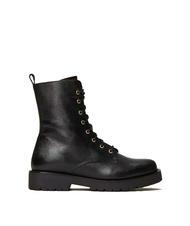 TWINSET URBAN Bottes de combat en cuir - Chaussures Femme