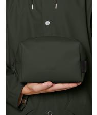 RAINS WASH BAG Beaut&eacute; petite l&eacute;gumes verts - Trousses - 3