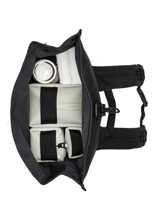 ROLLTOP RUCKSACK Grand sac &agrave; dos &eacute;tanche noir - Sacs &agrave; dos pour l'&Eacute;cole & les Loisirs