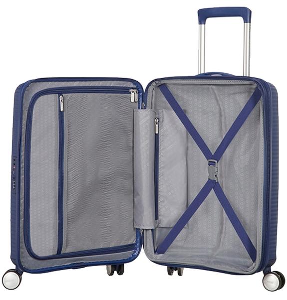 SOUNDBOX SPINNER Chariot moyen, extensible midnightnavy - Valises Rigides