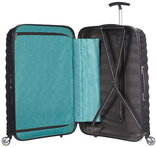 Valise Ligne LITE-SHOCK ; taille moyennne ; ultra-légère NOIR - Valises Rigides