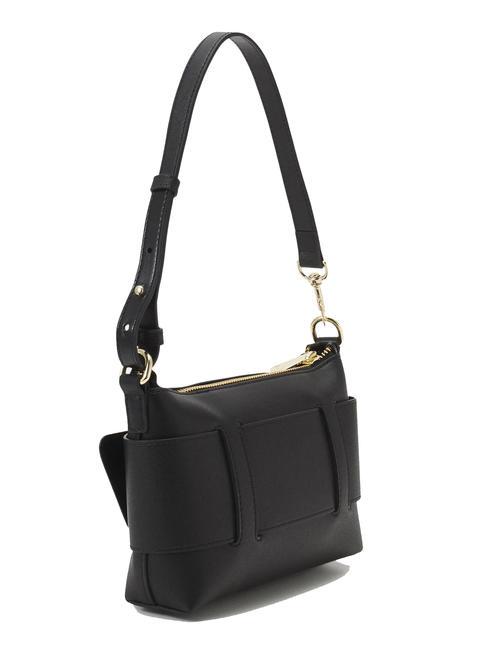 A|X BUCKLE Sac d'&eacute;paule Noir - Sacs pour Femme