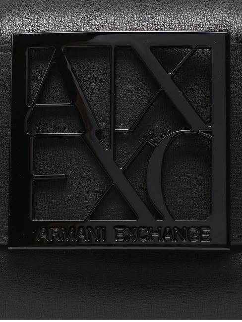 A|X BUCKLE Sac d'&eacute;paule Noir - Sacs pour Femme