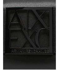 ARMANI EXCHANGE A|X BUCKLE Sac d'&eacute;paule Noir - Sacs pour Femme - 5