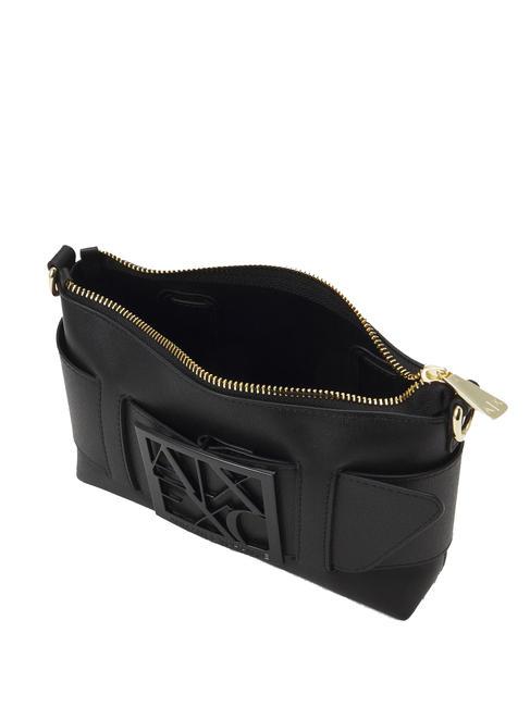 A|X BUCKLE Sac d'&eacute;paule Noir - Sacs pour Femme