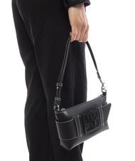 ARMANI EXCHANGE A|X BUCKLE Sac d'&eacute;paule Noir - Sacs pour Femme - 7