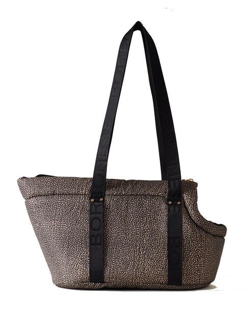 PETS Petit porte-bébé rembourré OP / NATUREL / NOIR - Articles pour animaux