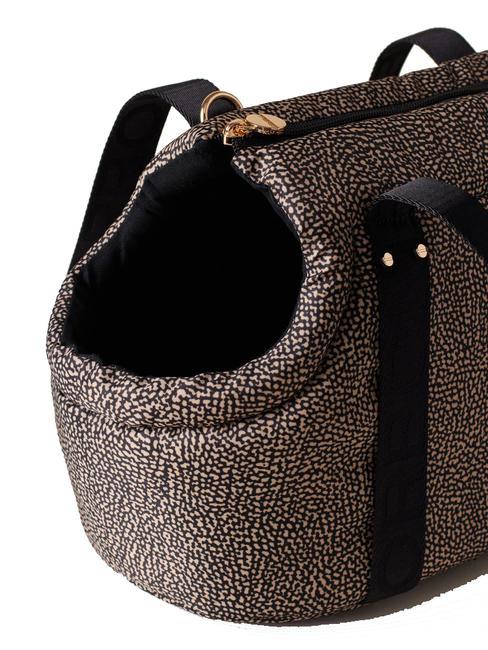 PETS Petit porte-bébé rembourré OP / NATUREL / NOIR - Articles pour animaux