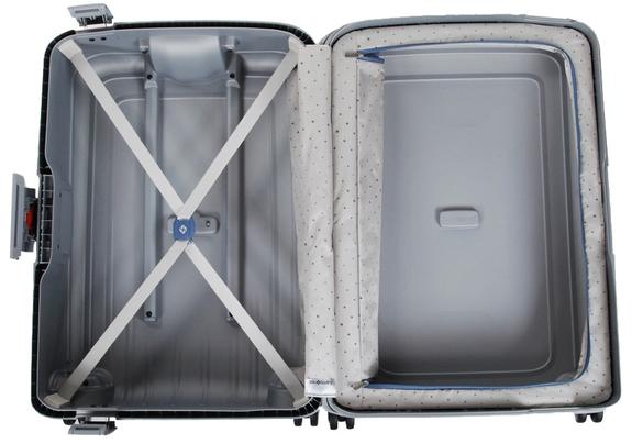 Valise Ligne S'CURE, taille moyenne ARGENT - Valises Rigides