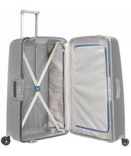 SAMSONITE Valise Ligne S'CURE, taille extra-large ARGENT - Valises Rigides - 2