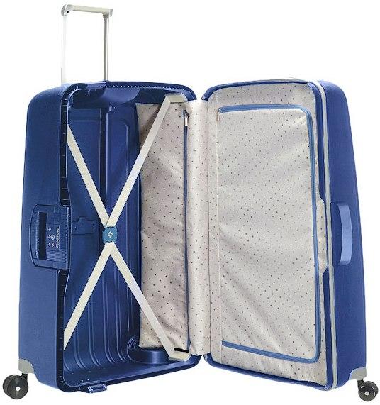 Valise Ligne S'CURE, taille extra-large dARKBlue - Valises Rigides