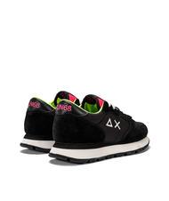 SUN68 ALLY SOLID Baskets noir/jaune fluo - Chaussures Femme - 4