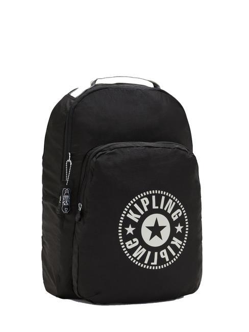 BACKPACK L Sac &agrave; dos pliable noir suppl&eacute;mentaire - Sacs &agrave; dos pour l'&Eacute;cole & les Loisirs