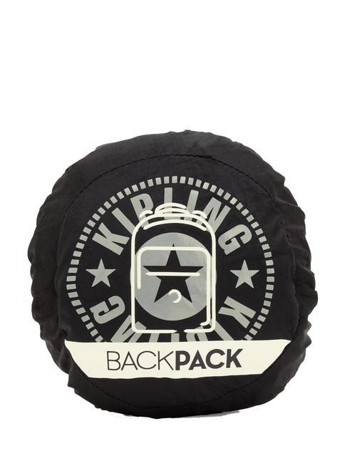 BACKPACK L Sac &agrave; dos pliable noir suppl&eacute;mentaire - Sacs &agrave; dos pour l'&Eacute;cole & les Loisirs
