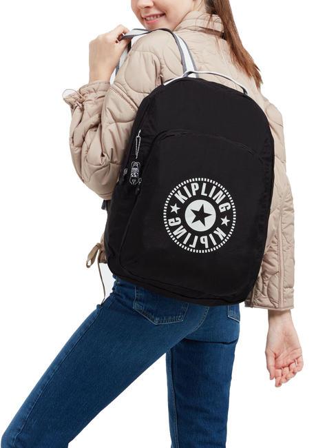 BACKPACK L Sac &agrave; dos pliable noir suppl&eacute;mentaire - Sacs &agrave; dos pour l'&Eacute;cole & les Loisirs
