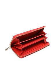 LIUJO CALIWEN Portefeuille zipp&eacute; fraise - Portefeuilles Femme - 2