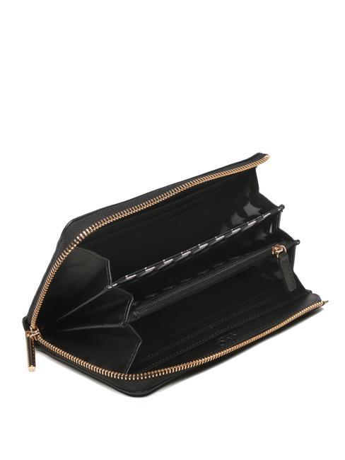 CALIWEN Portefeuille zipp&eacute; NOIR - Portefeuilles Femme