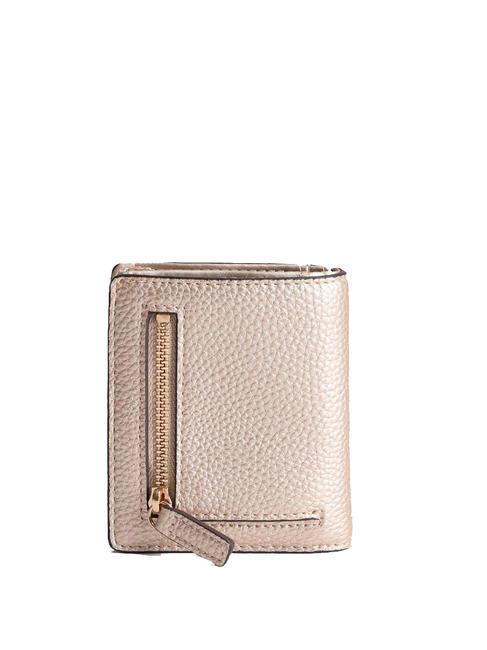 CALIWEN Mini portefeuille vertical Or clair - Portefeuilles Femme