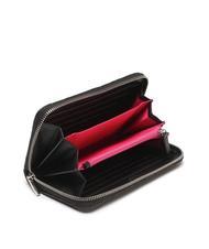 LIUJO ASTILBE Portefeuille zipp&eacute; matelass&eacute; NOIR - Portefeuilles Femme - 2