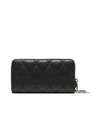 LIUJO ASTILBE Portefeuille zipp&eacute; matelass&eacute; NOIR - Portefeuilles Femme - 3
