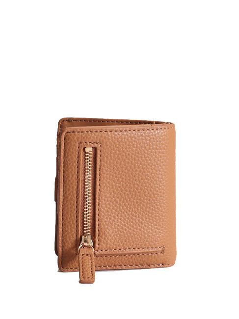 CALIWEN Mini portefeuille vertical bonbons en bronze - Portefeuilles Femme