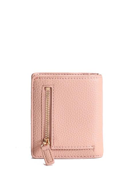 CALIWEN Mini portefeuille vertical p&ecirc;ches douces - Portefeuilles Femme