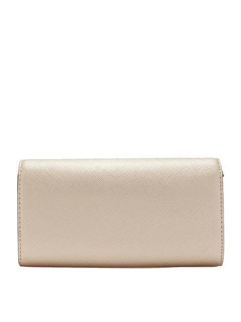 CALIWEN Portefeuille sac &agrave; bandouli&egrave;re Or clair - Portefeuilles Femme