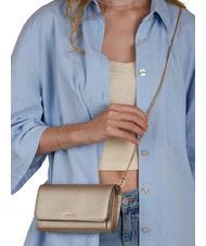 LIUJO CALIWEN Portefeuille sac &agrave; bandouli&egrave;re Or clair - Portefeuilles Femme - 5