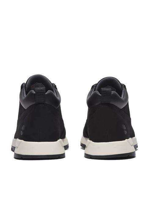 CHUKKA KILLINGTON Chaussure &agrave; lacets en cuir nubuck NOIR - Chaussures Homme