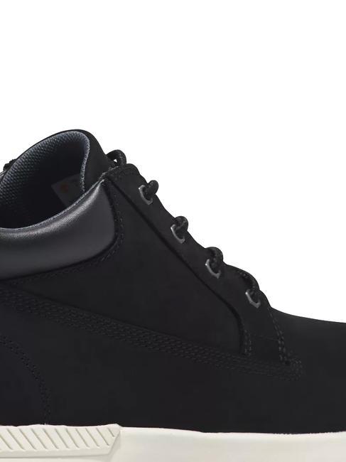 CHUKKA KILLINGTON Chaussure &agrave; lacets en cuir nubuck NOIR - Chaussures Homme
