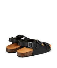 DOCKSTEPS VEGA 2288 Sandale franciscaine en cuir noir - Chaussures Homme - 4