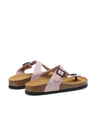 DOCKSTEPS VEGA  Sandale tong en cuir su&eacute;d&eacute; rose - Chaussures Femme - 4
