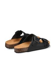 DOCKSTEPS VEGA 2286 Sandale en cuir &agrave; double boucle noir - Chaussures Homme - 4