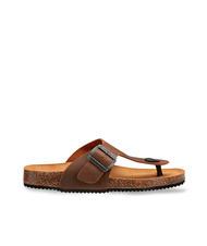DOCKSTEPS VEGA 2284 Sandale tong en cuir avec boucle - Chaussures Homme
