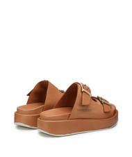 DOCKSTEPS CATALINA Sandale chausson haut en cuir Cognac - Chaussures Femme - 4