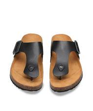 DOCKSTEPS VEGA 2284 Sandale tong en cuir avec boucle noir - Chaussures Homme - 3