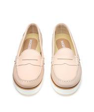 DOCKSTEPS LOMA 1510 Chaussure bateau en cuir cr&egrave;me - Chaussures Femme - 3