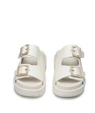 DOCKSTEPS CATALINA Sandale chausson haut en cuir blanc - Chaussures Femme - 3