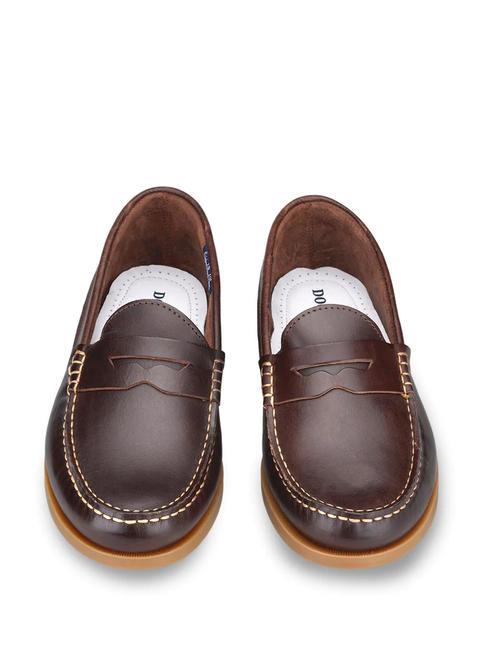 PRO-SAILING 005 Mocassin en cuir brun - Chaussures Homme