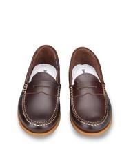 DOCKSTEPS PRO-SAILING 005 Mocassin en cuir brun - Chaussures Homme - 3