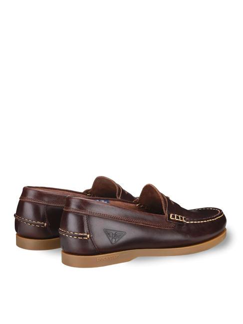 PRO-SAILING 005 Mocassin en cuir brun - Chaussures Homme