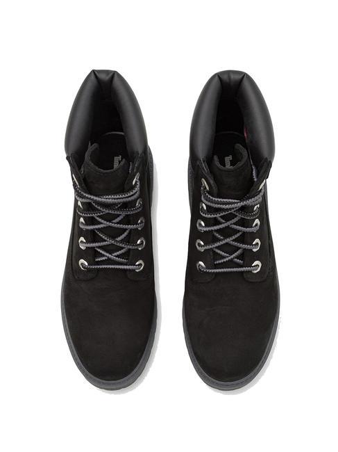 STONE STREET PLATFORM WP Bottine en cuir imperm&eacute;able Jetblack - Chaussures Femme