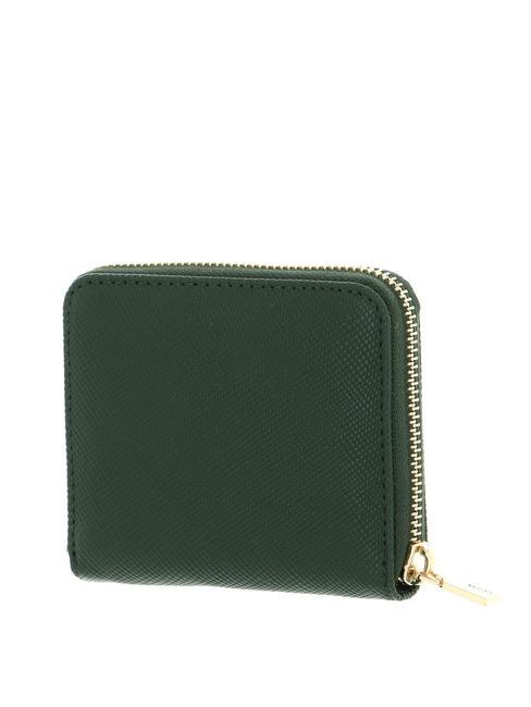 LAUREL Petit portefeuille zipp&eacute; for&ecirc;t - Portefeuilles Femme