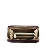 GUESS LAUREL Portefeuille moyen &agrave; fermeture &eacute;clair prune - Portefeuilles Femme - 2