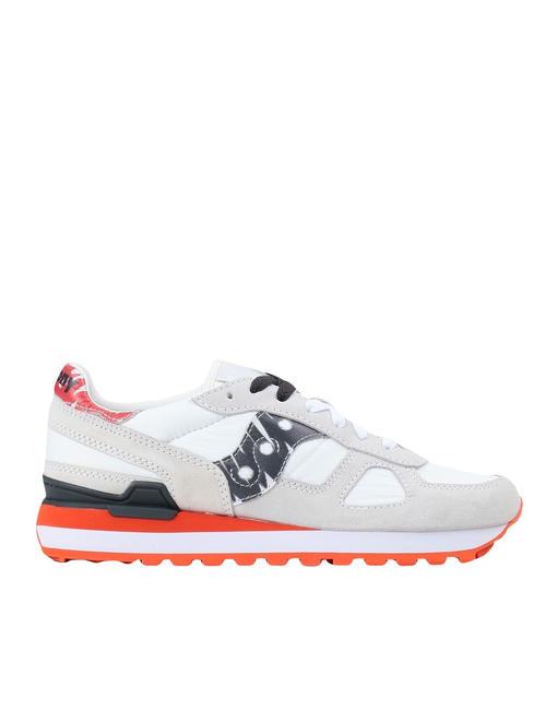 SHADOW ORIGINAL Baskets en daim blanc noir - Chaussures Homme