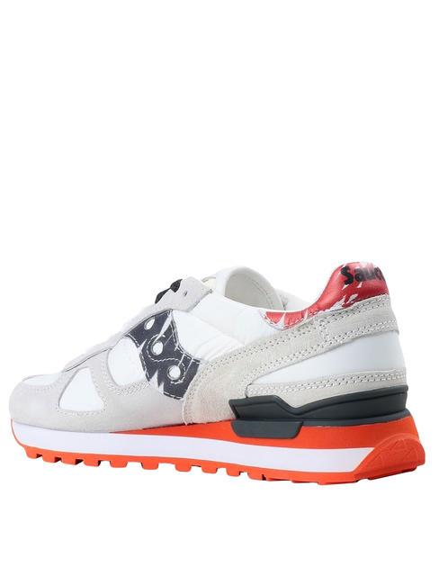 SHADOW ORIGINAL Baskets en daim blanc noir - Chaussures Homme