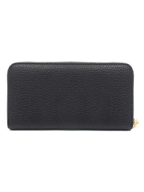 PETRA Portefeuille zipp&eacute; le noir - Portefeuilles Femme