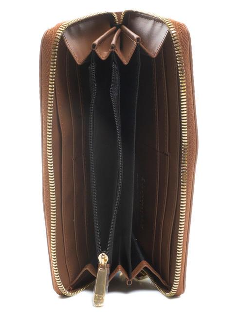 EBA SOFT Portefeuille zipp&eacute; bronzer - Portefeuilles Femme