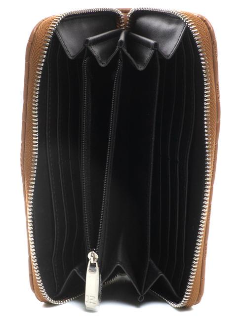 POLLY Portefeuille zipp&eacute; bronzer - Portefeuilles Femme